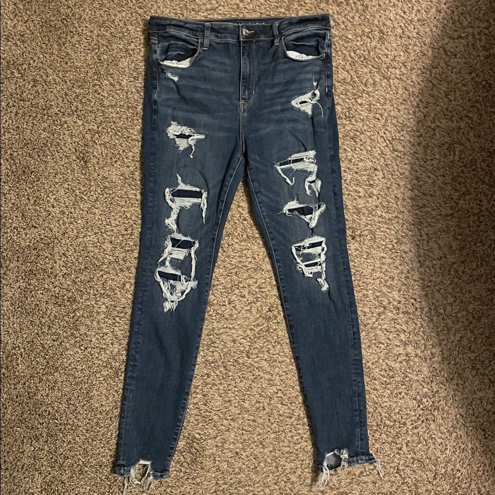 American Eagle Super Hi-Rise Jegging - size 14